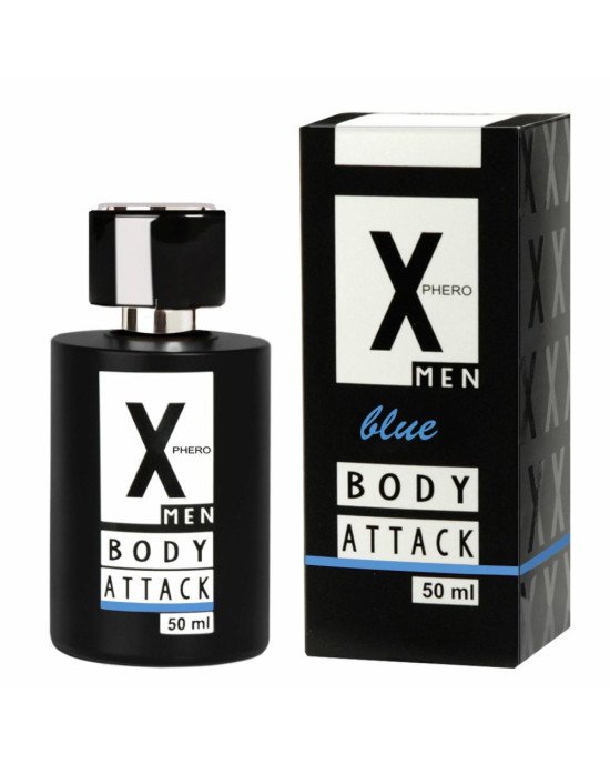Парфуми з феромонами для чоловіків - X Phero Men Blue, 50 мл Парфуми з феромонами для чоловіків - X Phero Men Blue, 50 мл