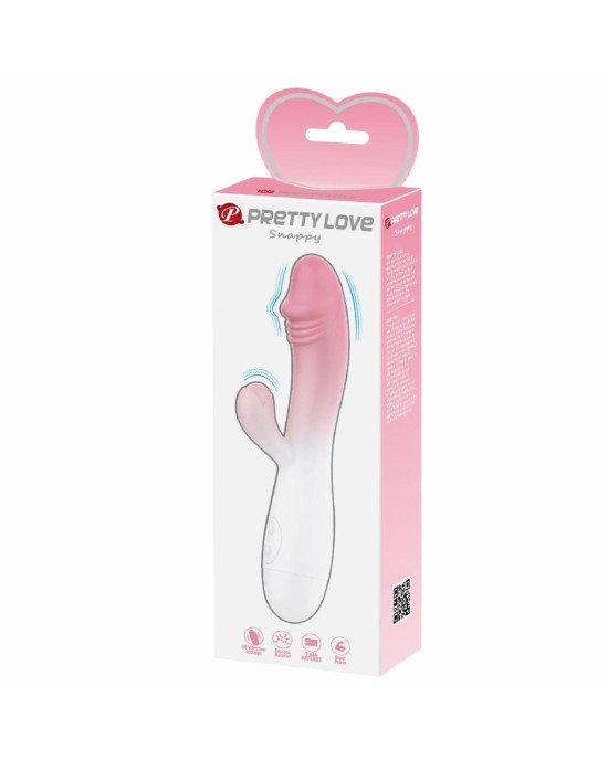PRETTY LOVE - SNAPPY, light pink, 30 vibration functions
