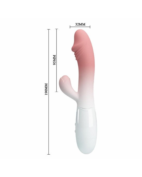 PRETTY LOVE - SNAPPY, light pink, 30 vibration functions