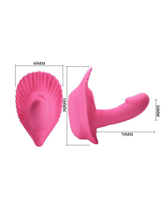 PRETTY LOVE - FANCY CLAMSHELL 12 function vibrations PRETTY LOVE - FANCY CLAMSHELL 12 function vibrations
