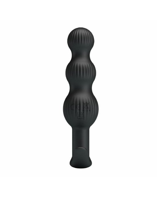 Анальна пробка - Sidney, 10 Wibracji, Silikon
