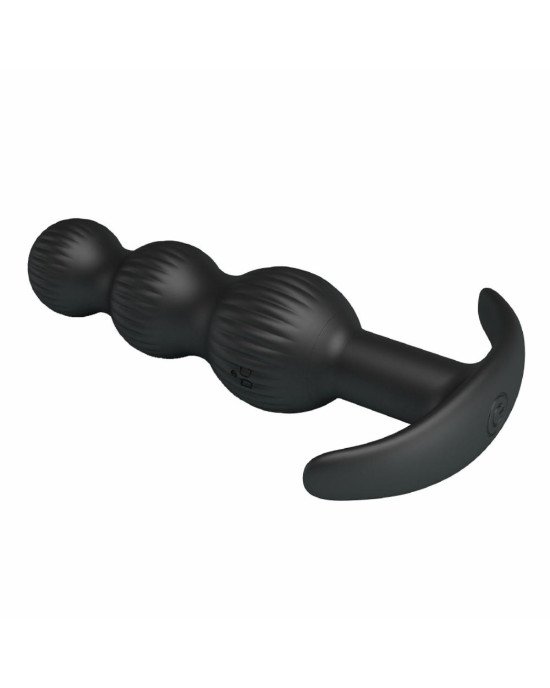 Анальна пробка - Sidney, 10 Wibracji, Silikon