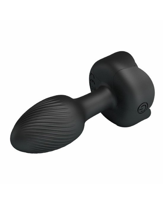 Анальна пробка - Olman, 10 Wibracji, Silikon Анальна пробка - Olman, 10 Wibracji, Silikon