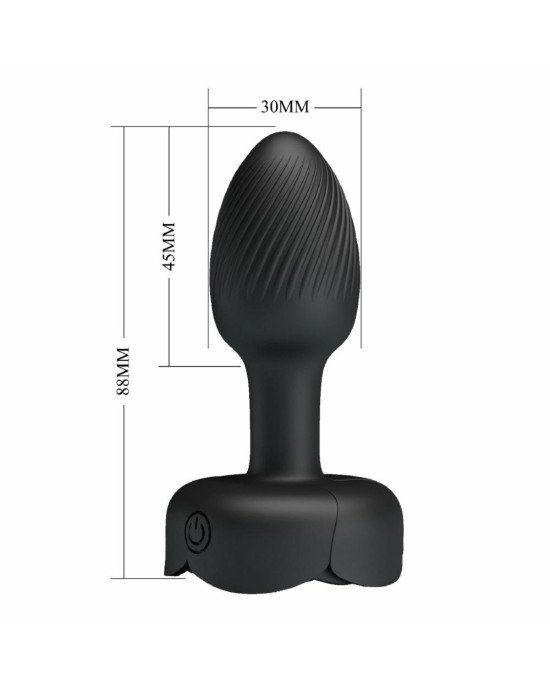Анальна пробка - Olman, 10 Wibracji, Silikon Анальна пробка - Olman, 10 Wibracji, Silikon
