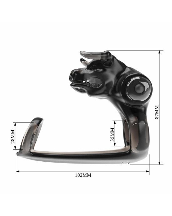 BULL WARRIOR, 10 vibration functions BULL WARRIOR, 10 vibration functions