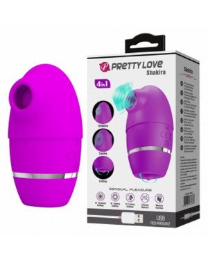 Вібратор - Shakira, Silicone, USB rechargeable