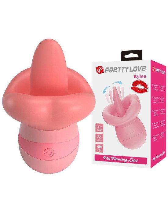 Вібратор - Kylee, 10 licking settings, TPR Вібратор - Kylee, 10 licking settings, TPR