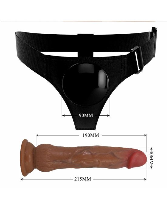Страпон - Kyton, Squirt, Waterproof