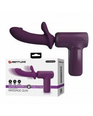 Вібромасажер - Dj Scholar, Massage Gun, Silicone ABS