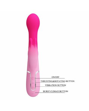 Вібратор - Dejon, 7 vibration functions 4 rotation functions 4 thrusting settings Вібратор - Dejon, 7 vibration functions 4 rotation functions 4 thrusting settings