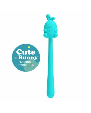 CUTE BUNNY, Flirting Stick, 7 vibration functions, Magnetic USB charging
