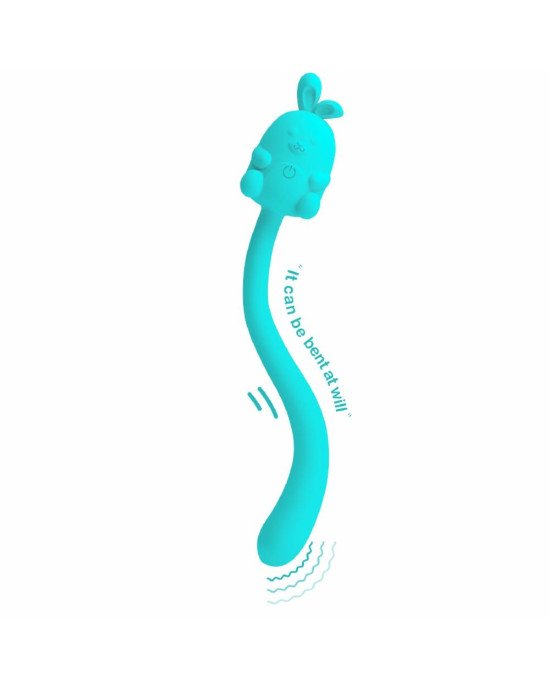 CUTE BUNNY, Flirting Stick, 7 vibration functions, Magnetic USB charging