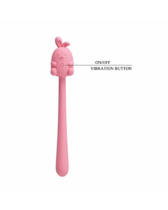 CUTE BUNNY, Flirting Stick, 7 vibration functions, Magnetic USB charging CUTE BUNNY, Flirting Stick, 7 vibration functions, Magnetic USB charging