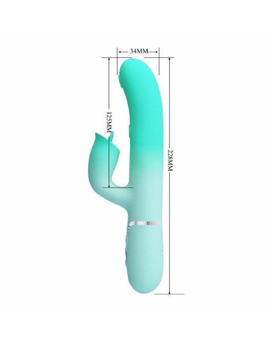 Вібратор - Gigi,7 thumping functions 7 licking modes, Silicone