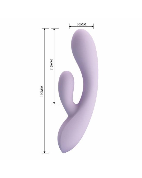 ROSOLYN, 10 vibration functions , USB rechargeable, Silicone