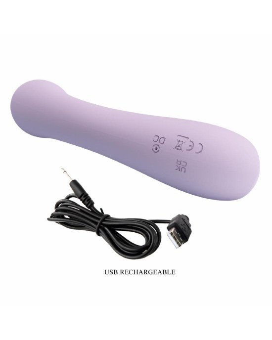 ROSOLYN, 10 vibration functions , USB rechargeable, Silicone