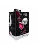 Анальна пробка - Ouch! Metal Butt Plug Large Silver/Rubellite Pink Анальна пробка - Ouch! Metal Butt Plug Large Silver/Rubellite Pink