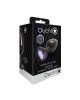 Анальна пробка - Ouch! Metal Butt Plug Medium Gunmetal/Amethyst Purple Анальна пробка - Ouch! Metal Butt Plug Medium Gunmetal/Amethyst Purple