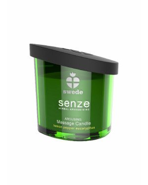 Масажна свічка - Swede Senze Arousing Lemon Pepper Eucalyptus, 50 мл