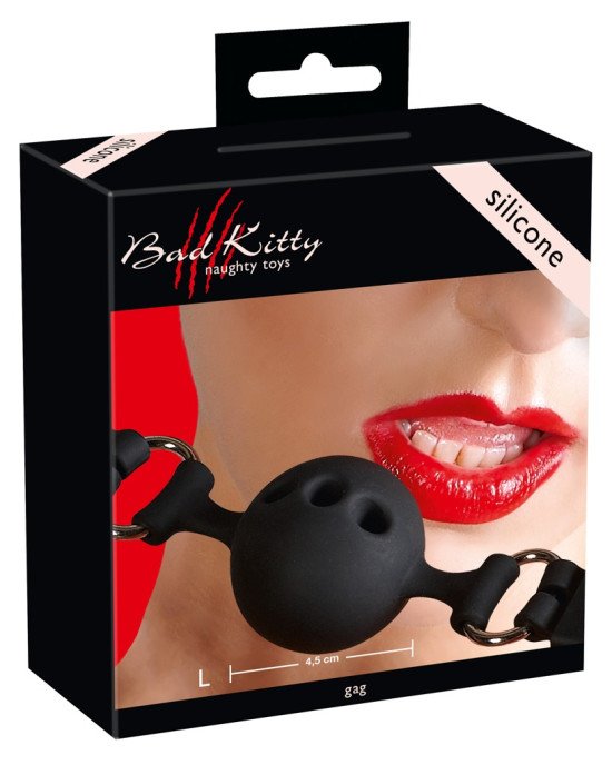Кляп - Bad Kitty Silicone Gag Large Кляп - Bad Kitty Silicone Gag Large