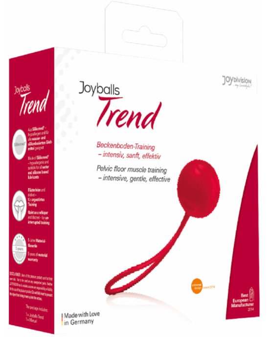 Вагінальна кулька - Joyballs Trend, red Вагінальна кулька - Joyballs Trend, red