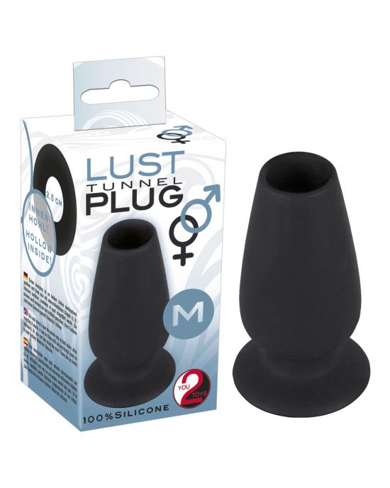 Анальна пробка - Lust Tunnel Plug M Анальна пробка - Lust Tunnel Plug M