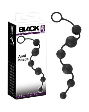 Анальні кульки - Black Velvets Anal Beads