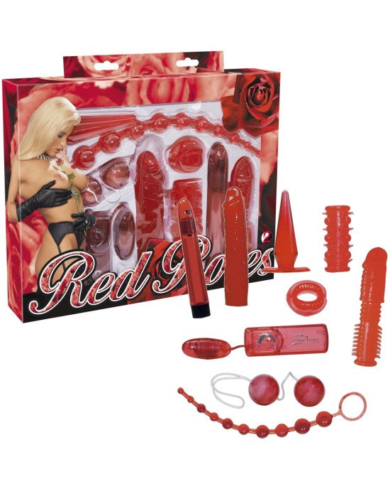 Секс набір - Red Roses Set Секс набір - Red Roses Set