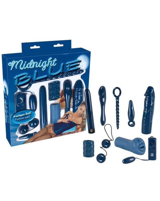 Секс набір - Midnight Blue Set Секс набір - Midnight Blue Set