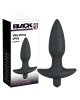 Анальна пробка - Black Velvet Vibrating Plug Medium Анальна пробка - Black Velvet Vibrating Plug Medium