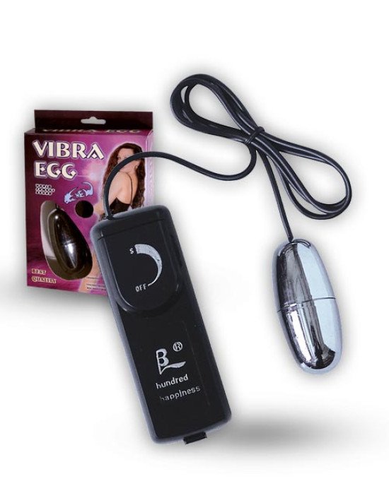 Віброяйце - Vibra Egg Silver Віброяйце - Vibra Egg Silver