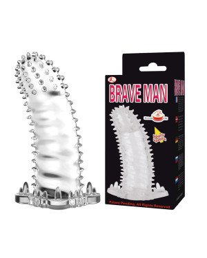 Насадка на член - Brave Man Penis Sleeve Clear