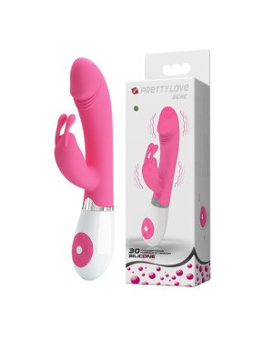 Вібратор - Pretty Love Gene Vibrator Light Pink