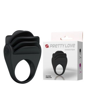 Ерекційне кільце - Pretty Love Chester Penis Ring Black