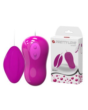 Віброяйце - Pretty Love Avery Vibrating Egg Pink
