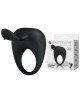 Ерекційне кільце - Pretty Love Stimulating Tonguo Black Ерекційне кільце - Pretty Love Stimulating Tonguo Black