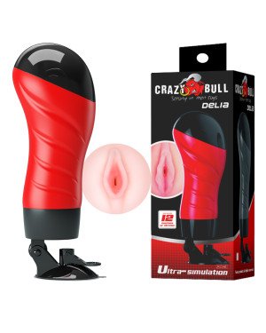 Мастурбатор - Crazy Bull Delia Vibrating Vagina