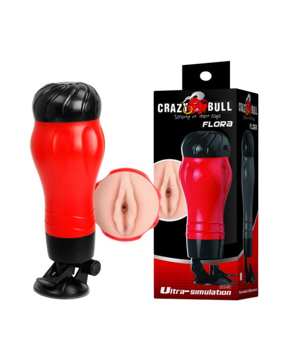 Мастурбатор - Crazy Bull Flora Masturbator Vagina Мастурбатор - Crazy Bull Flora Masturbator Vagina