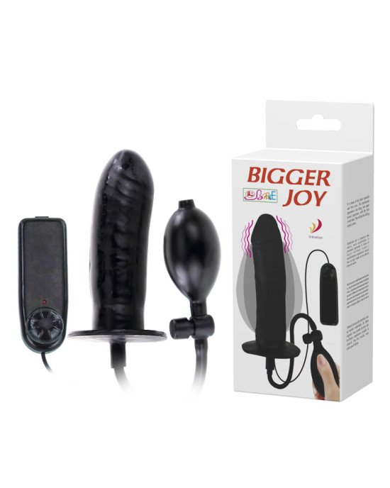 Фалоімітатор - Bigger Joy Inflateable Vibrating Penis Фалоімітатор - Bigger Joy Inflateable Vibrating Penis