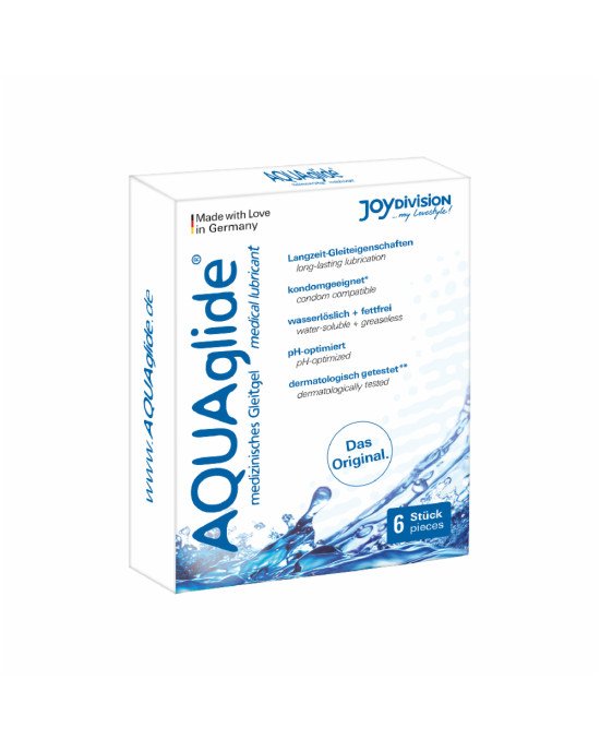 Лубрикант - AQUAglide, 3 мл (6 шт. в упаковці) Лубрикант - AQUAglide, 3 мл (6 шт. в упаковці)