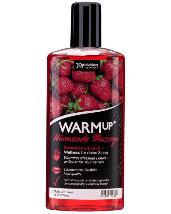 Масажна олійка - WARMup Strawberry, 150 мл Масажна олійка - WARMup Strawberry, 150 мл