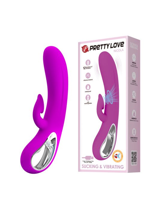 Вібратор - Pretty Love Nicola Vibrator Purple Вібратор - Pretty Love Nicola Vibrator Purple