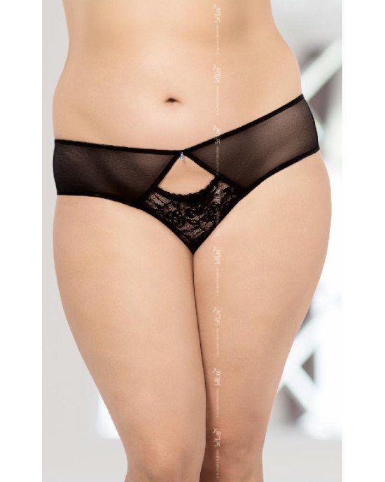 Жіночі стрінги - String 2468, black 2XL