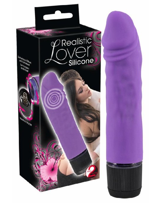 Реалістичний вібратор - Realistic Lover Silicone Реалістичний вібратор - Realistic Lover Silicone