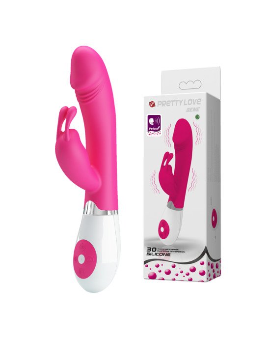 Вібратор - Pretty Love Gene Vibrator Pink Вібратор - Pretty Love Gene Vibrator Pink