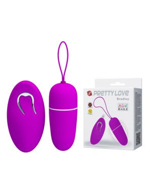 Віброяйце - Pretty Love Bradley Vibrating Egg Purple