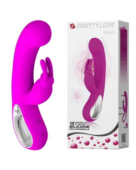 Вібратор - Pretty Love Webb Vibrator Purple