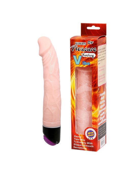 Вібратор - Waves Of Pleasure Fantasy Vibe Flesh, 23 см