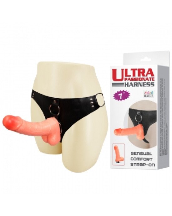Страпон - Ultra Passionate Harness, 18 см Страпон - Ultra Passionate Harness, 18 см