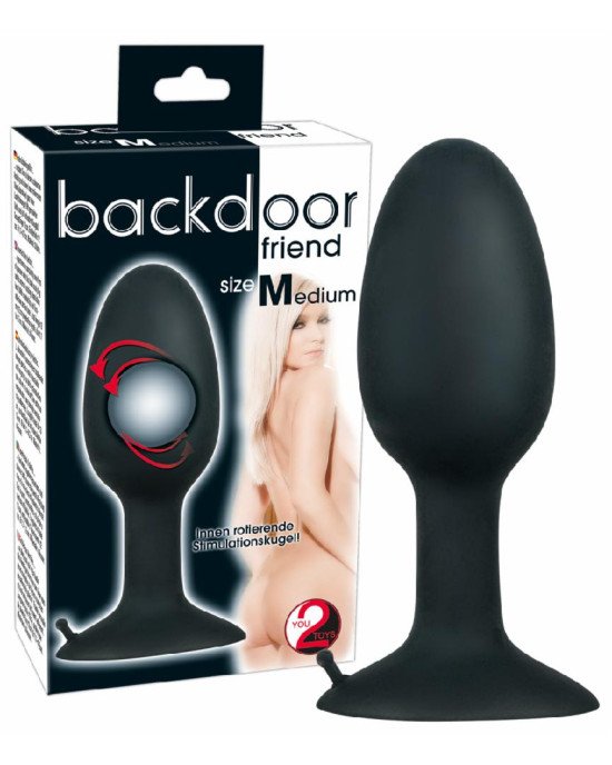 Анальна пробка - Backdoor Friend Medium Анальна пробка - Backdoor Friend Medium